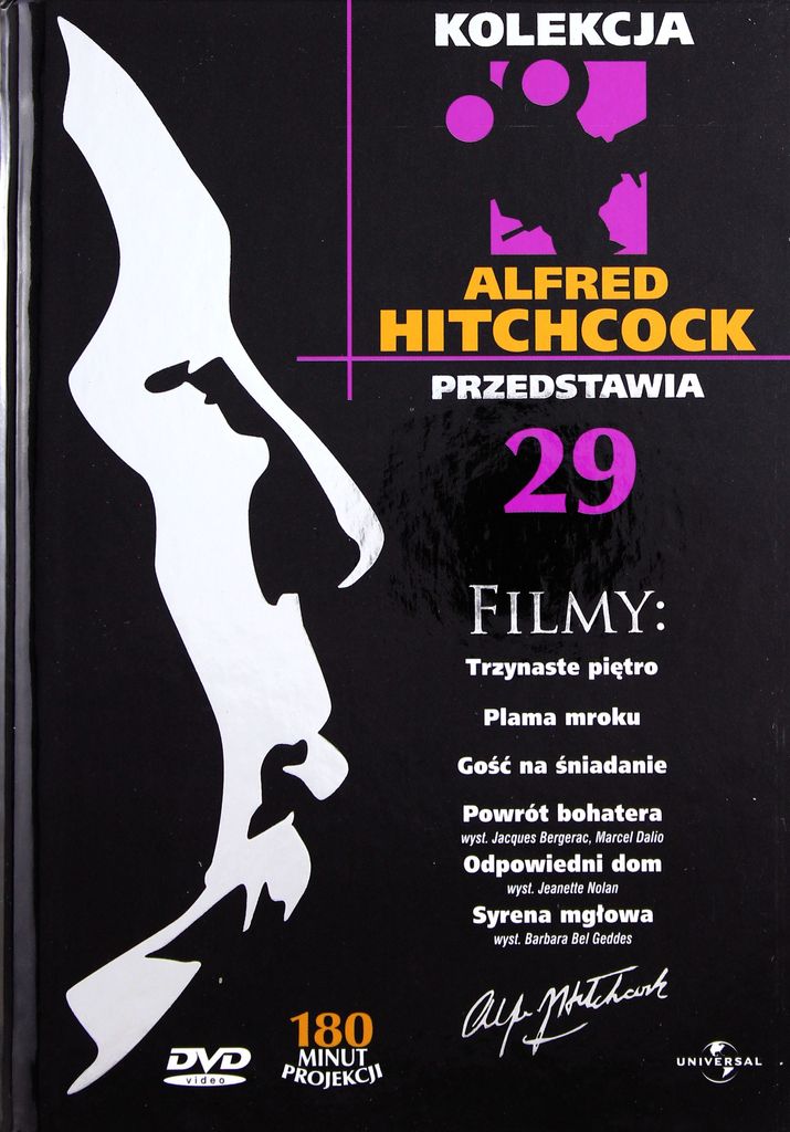 Alfred Hitchcock Przedstawia 29: Trzynaste piętro / Plama mroku / Gość na śniadanie / Powrót bohatera / Odpowiedni dom / Syrena mgłowa (bookl...