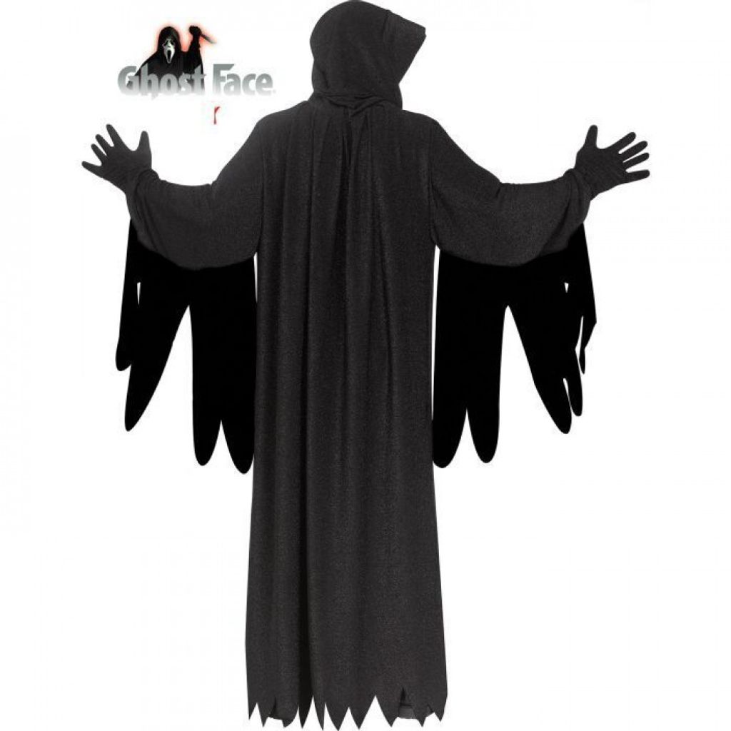 Scream Kostüm Kinder Ghostface - Halloween Kostüm Mit Maske Und Spielzeugmesser