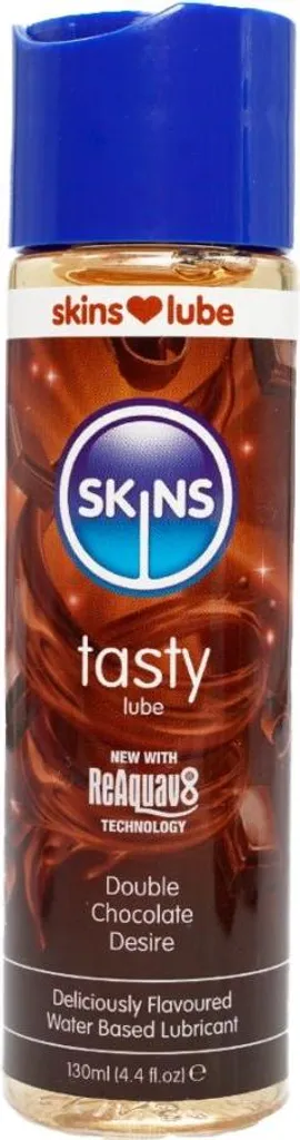 Lubrifiant chocolat Skins Tasty 130 ml pour vos moments de plaisir
