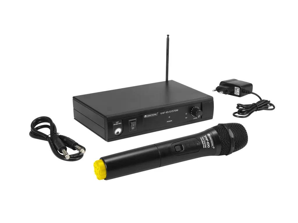 Microphone HF sans interférence Omnitronic VHF-101 214.35MHz
