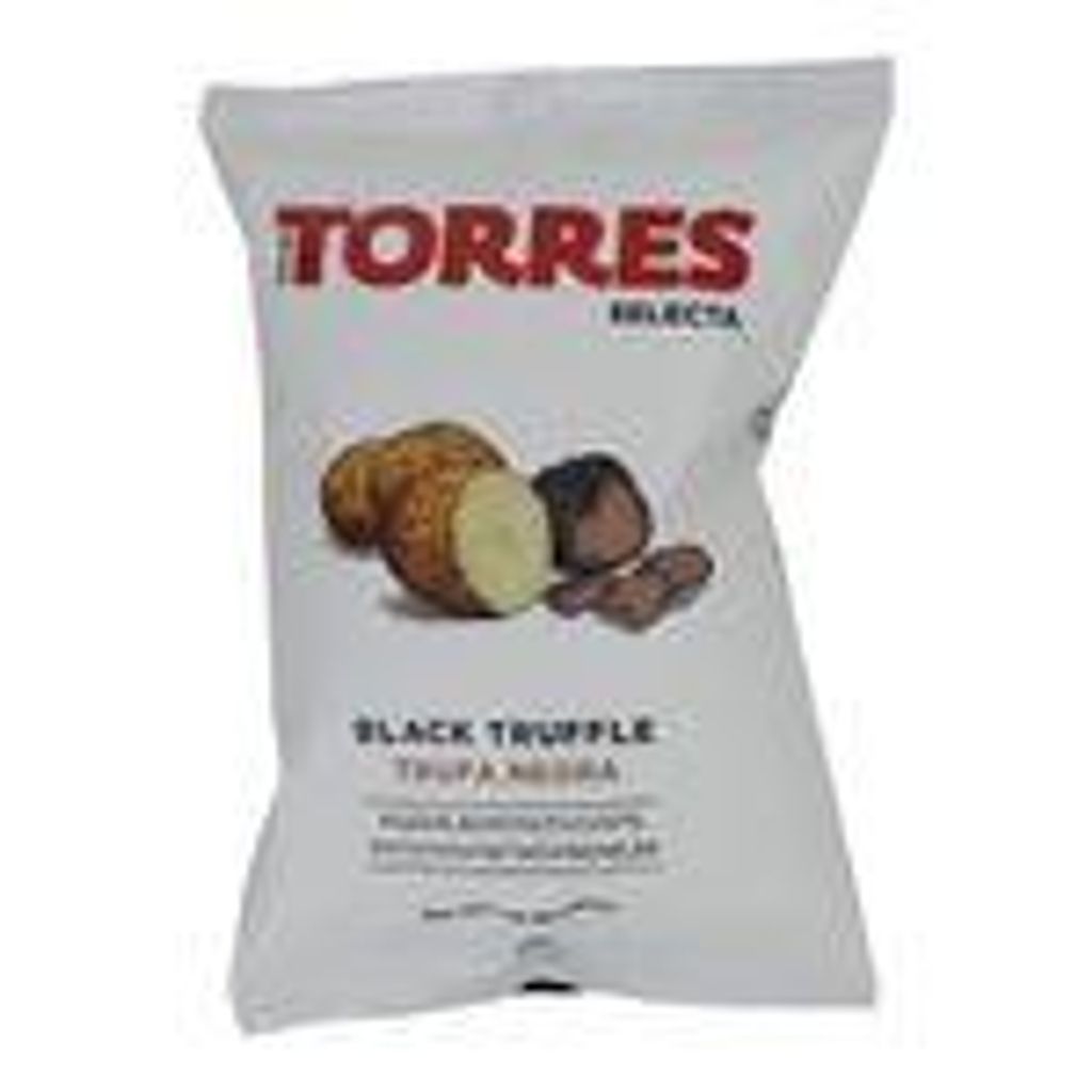 Premium Chips Torres | Black Truffle Chips | Gourmet Kartoffelchips mit schwarzem Trüffel | 40 g