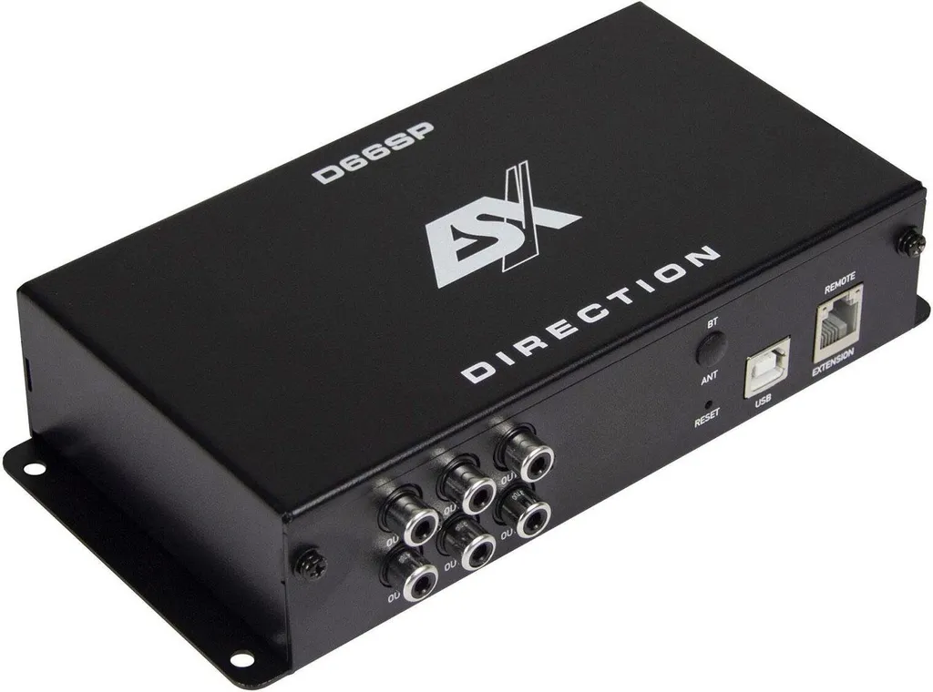 Améliorer le son voiture avec le processeur DSP ESX Direction D66SP 6 ch