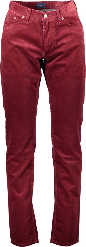 GANT Herren 5-POCKET-HOSE Rot 19031000188_43CA1F2_ROSSO617MA : Größe - 30L34 Größe: 30L34