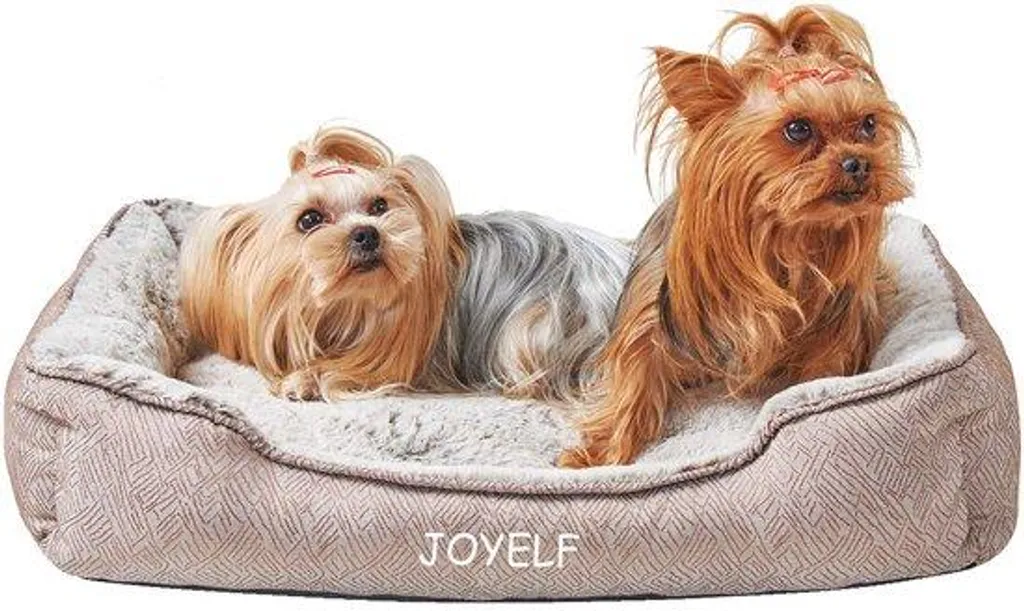 Panier apaisant pour petit chien et chat - Coussin rond déhoussable Gris