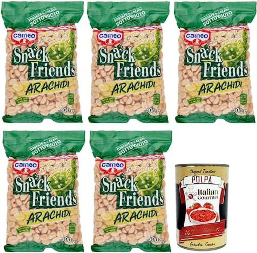 5x Cameo Snack Friends Arachidi,Geröstete und Gesalzene Produktbild 