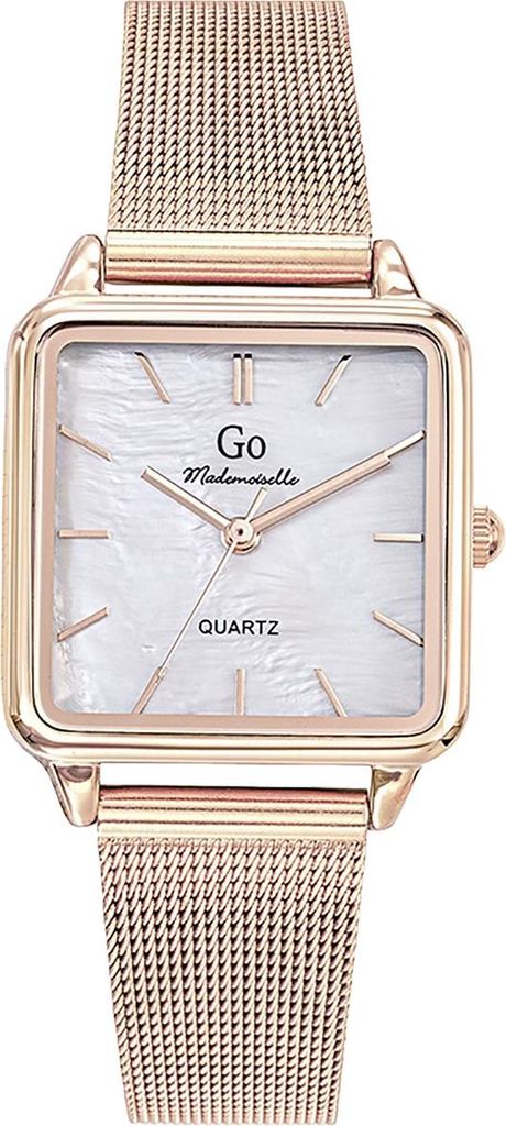 Girl Only Armbanduhr rosegold Mademoiselle Damen Analog-Quarzuhr UGO695627