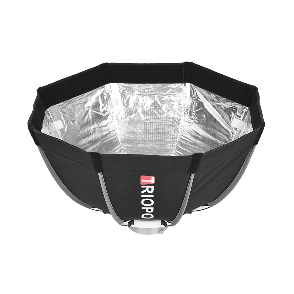 Boîte à Lumière Octogonale 55cm et Diffuseur Souple pour Flash Studio - 10