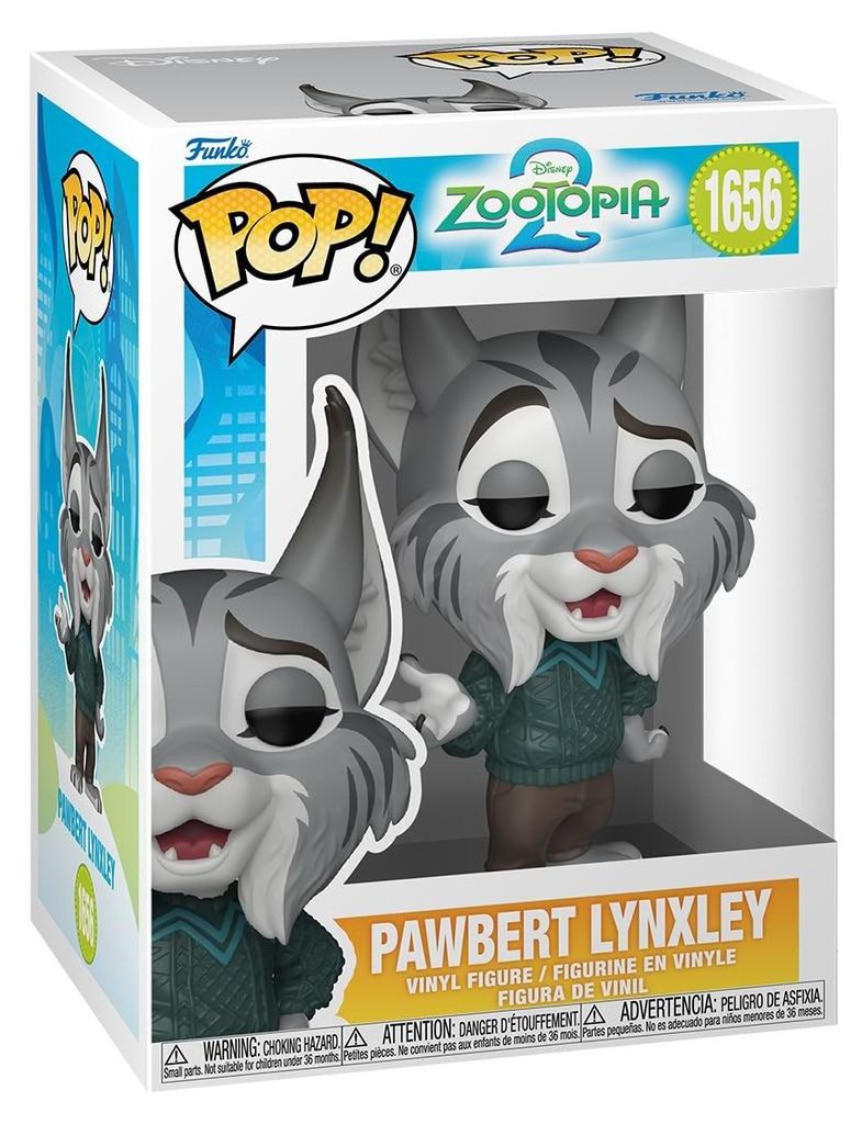 Figurka Funko POP Zootopia 1656 Pawbert Lynxley Zdjęcie produktu 