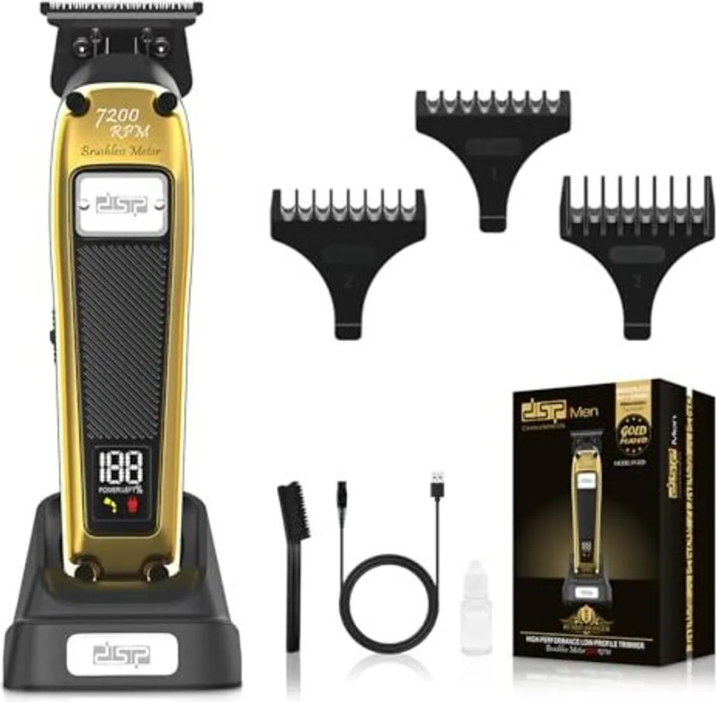 Rasoio DSP Professionale DLC: Stile e Potenza per Barba e Capelli