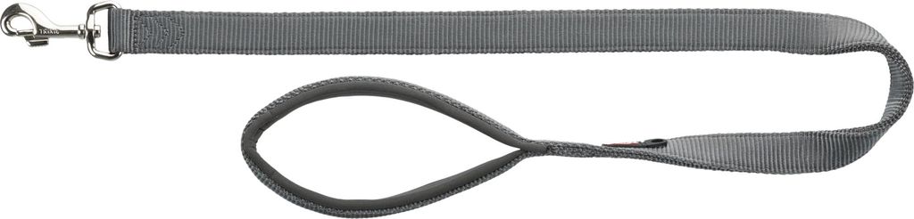 Premium Hundeleine 1,20 m/10 mm grafit