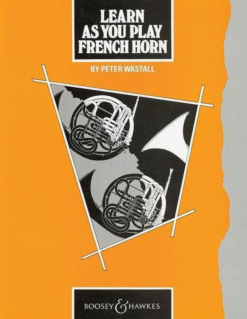 Learn As You Play French Horn English Ed – Lingua: Inglese