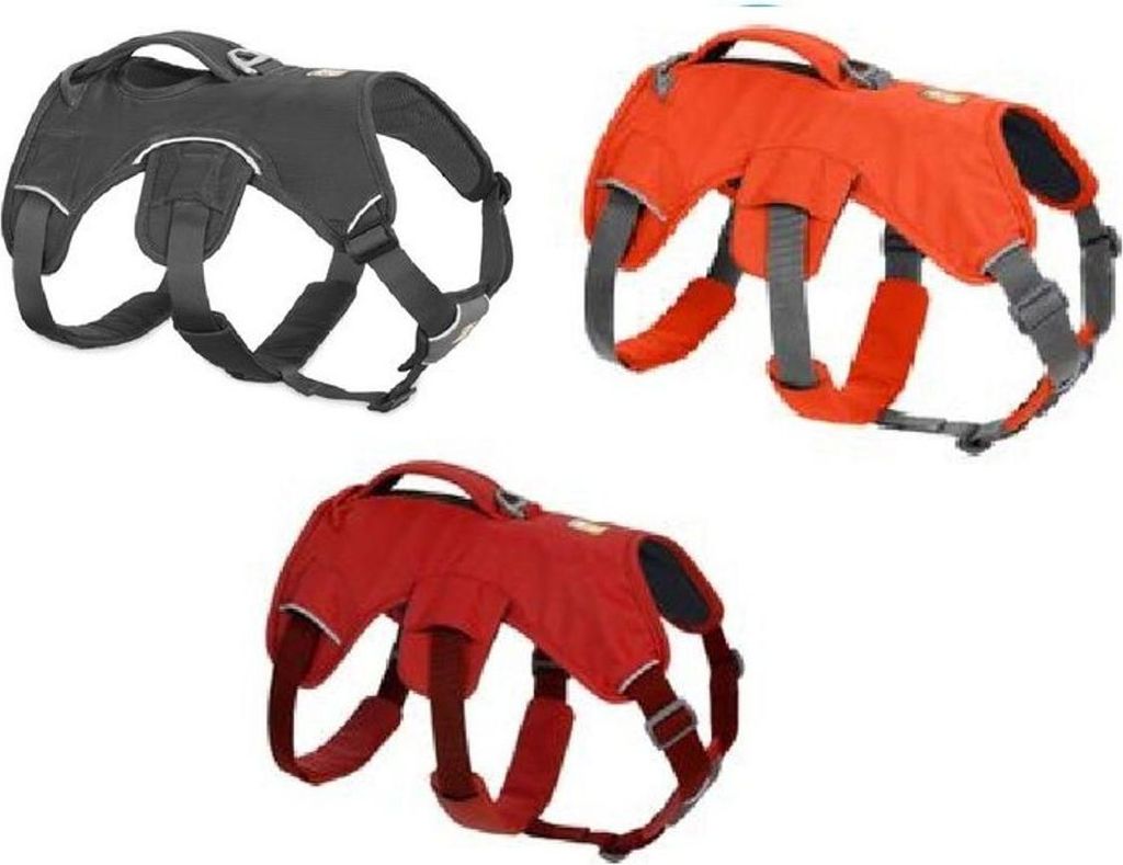 Ruffwear Web Master Harness Geschirr, Farbe:Blaze Orange, Größe:L / XL