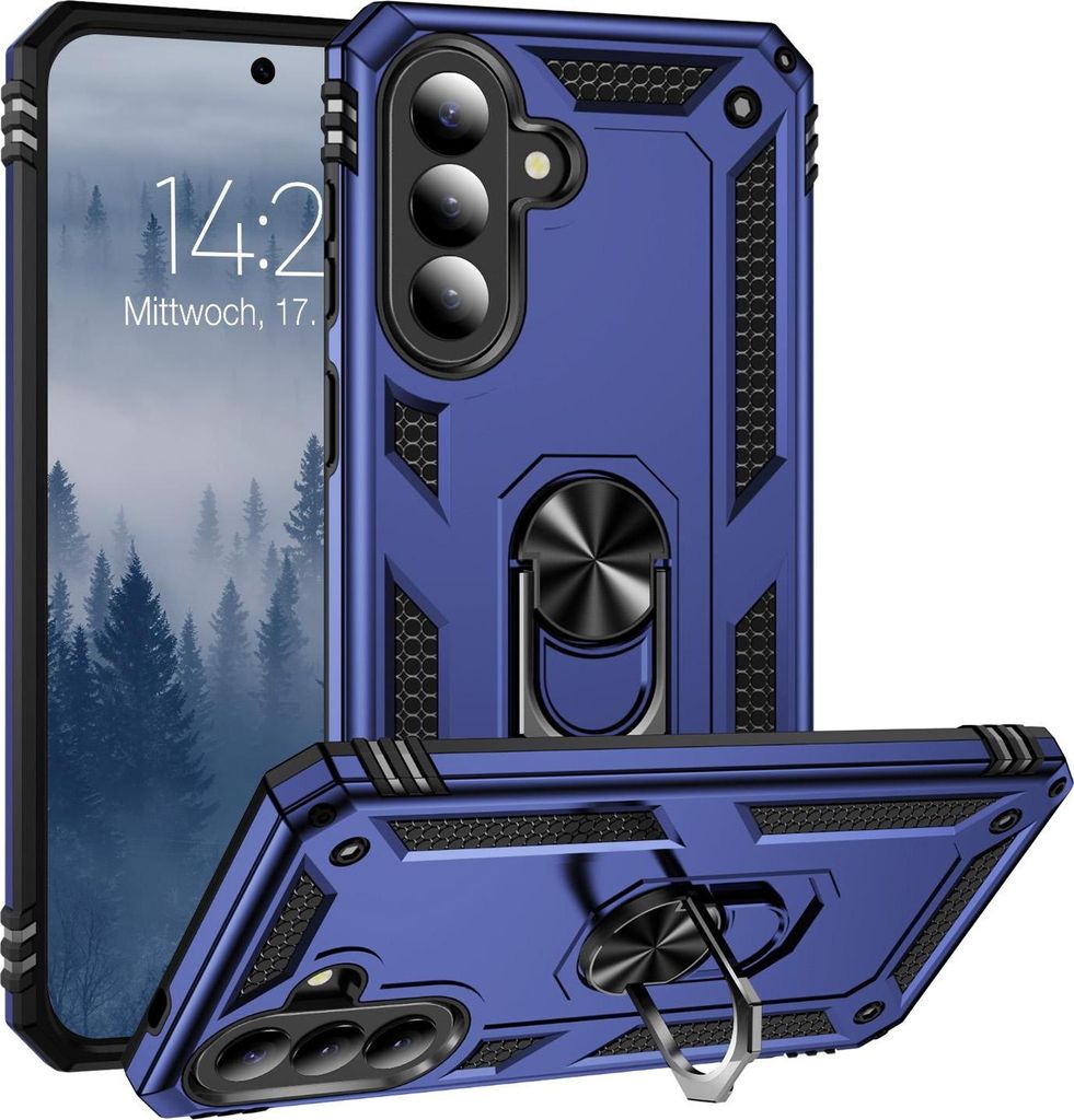 Armor Outdoor Handyhülle für Samsung Galaxy A57 5G Handy Panzer Case Cover Schutzhülle Farbe: Blau
