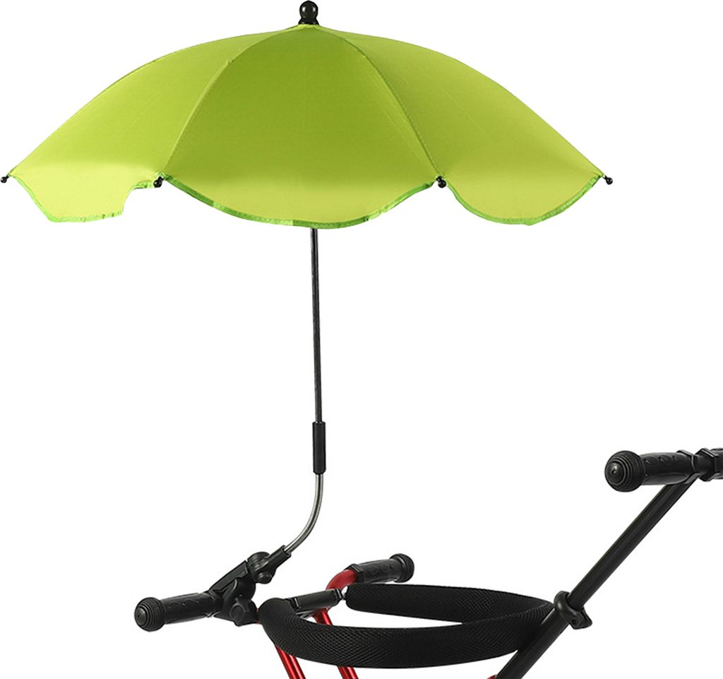 Stuhlschirm mit Klemme Tragbarer Schirm für Terrassenkinderwagen Grün