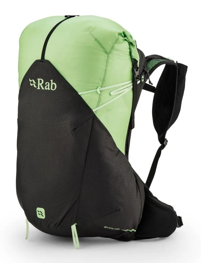 Rab Syclon XP 38 ND Noir et Étain - Sac à dos de randonnée technique