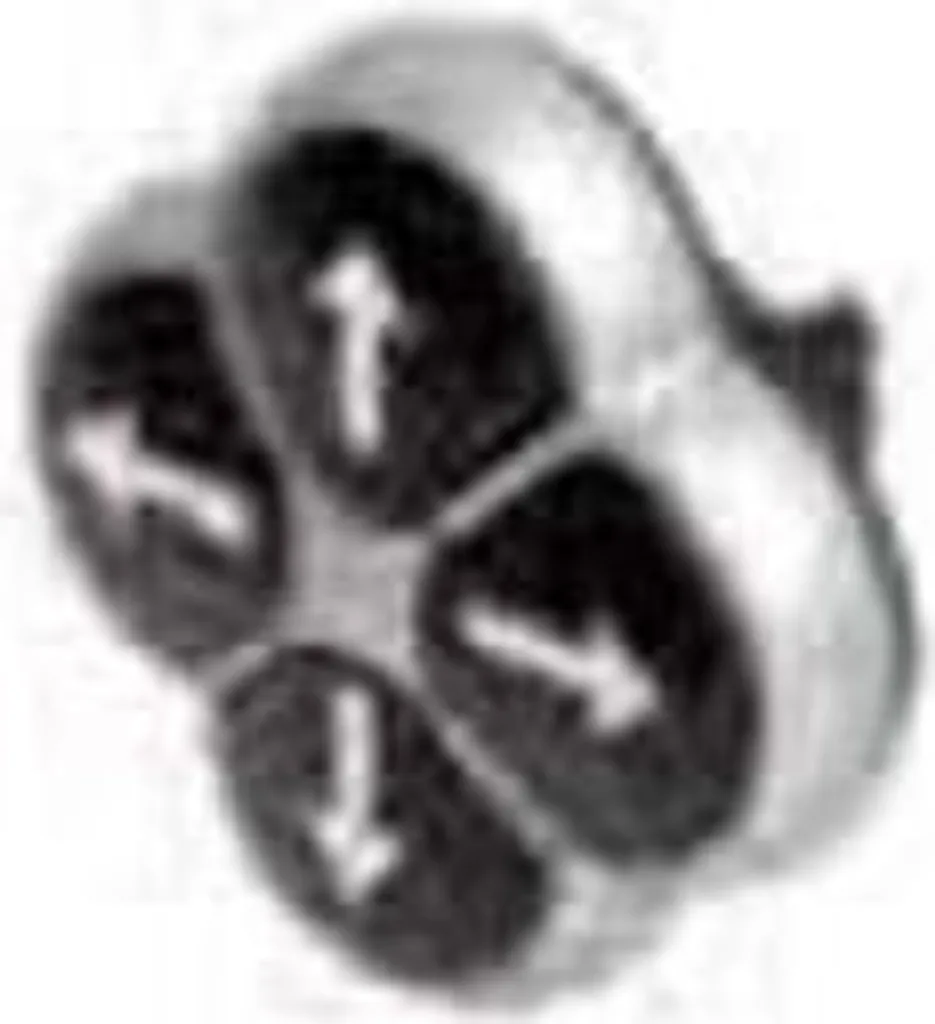 Bouton-poussoir quadruple 22mm Eaton M22-DI4-S-X7 Moeller série 286338
