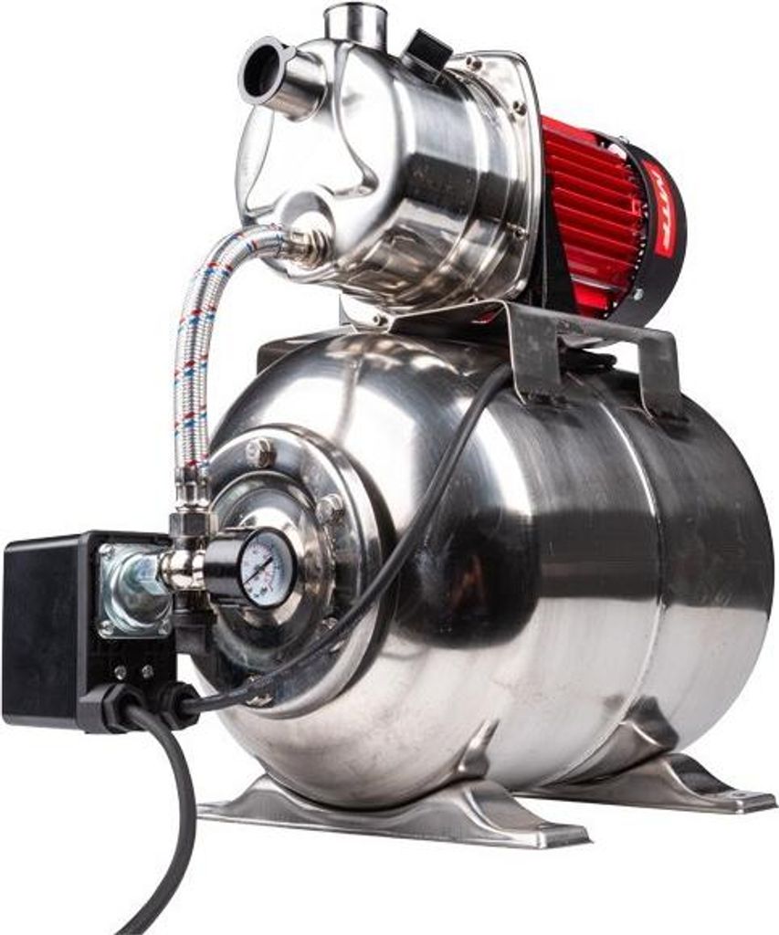 MTF WPE120GB Hauswasserwerk 1200 W,58 l/min,46 m, 19 l