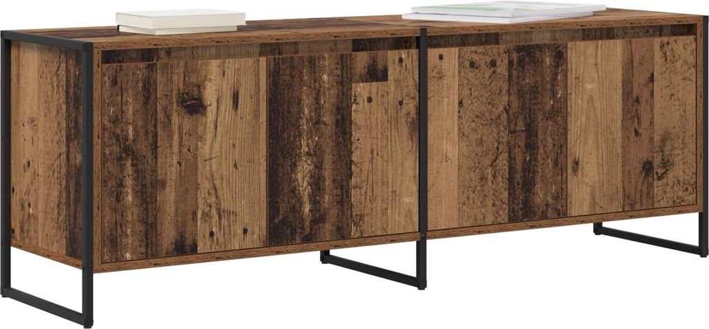 TV-Schränk Altholz 140 x 36 x 49,5 cm Holzwerkstoff