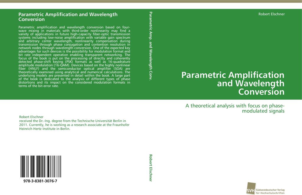 Parametric Amplification and Wavelength Conversion
