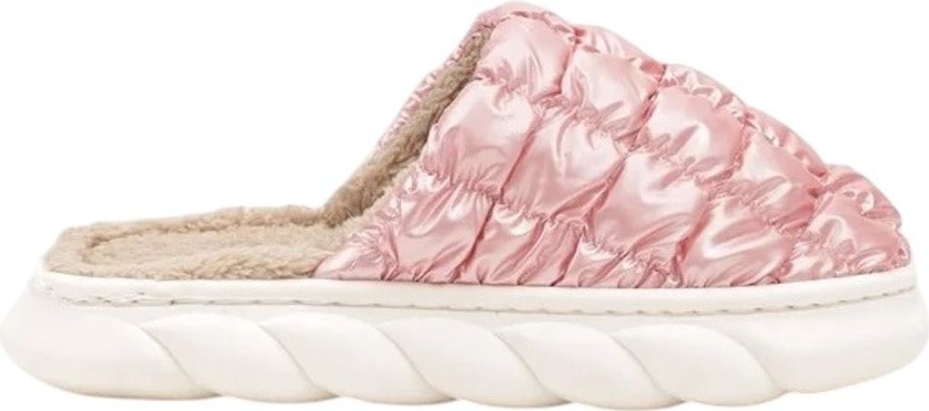 Damen Hausschuhe Gefüttert Slippers Isoliert Slin On Schlappen Alanta Rosa Gr.40/41