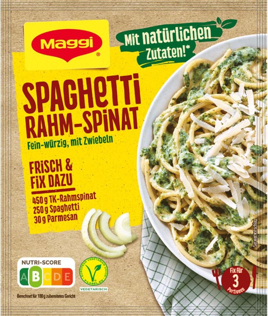 Maggi Fix for Spaghetti Crema di Spinaci Salsa di Spaghetti Immagine del prodotto 