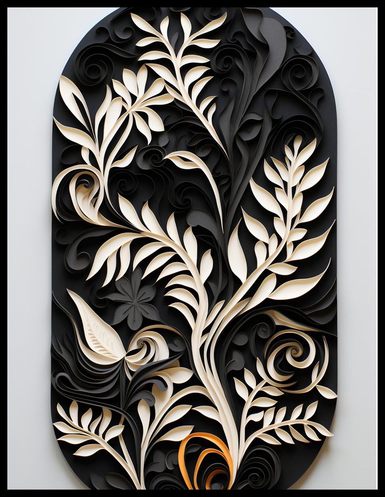 Plakat 50x65cm Komplexe Symmetrie