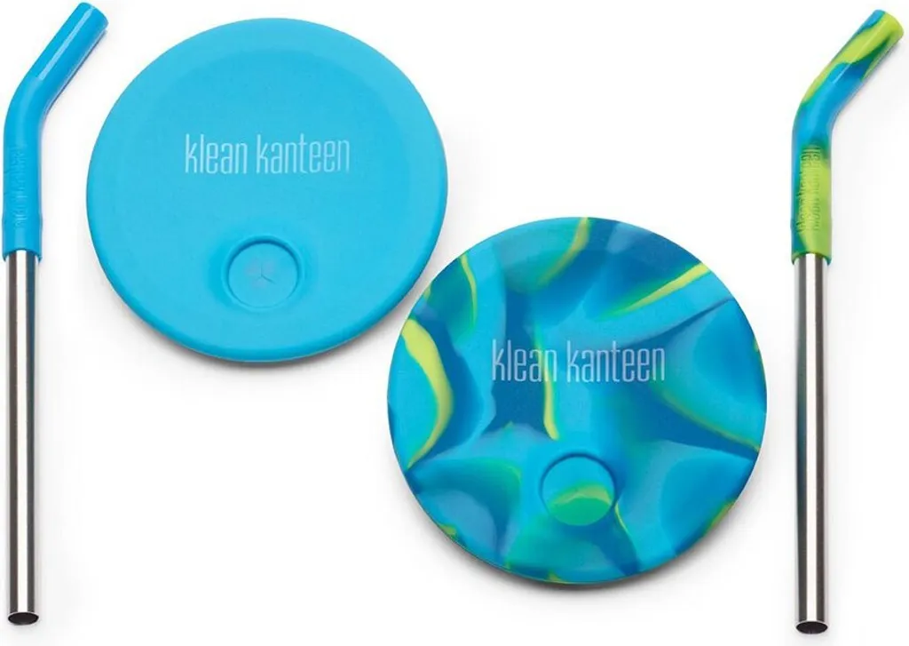 Klean Kanteen Gobelet à paille enfant Bleu - Gourde Inox 296ml