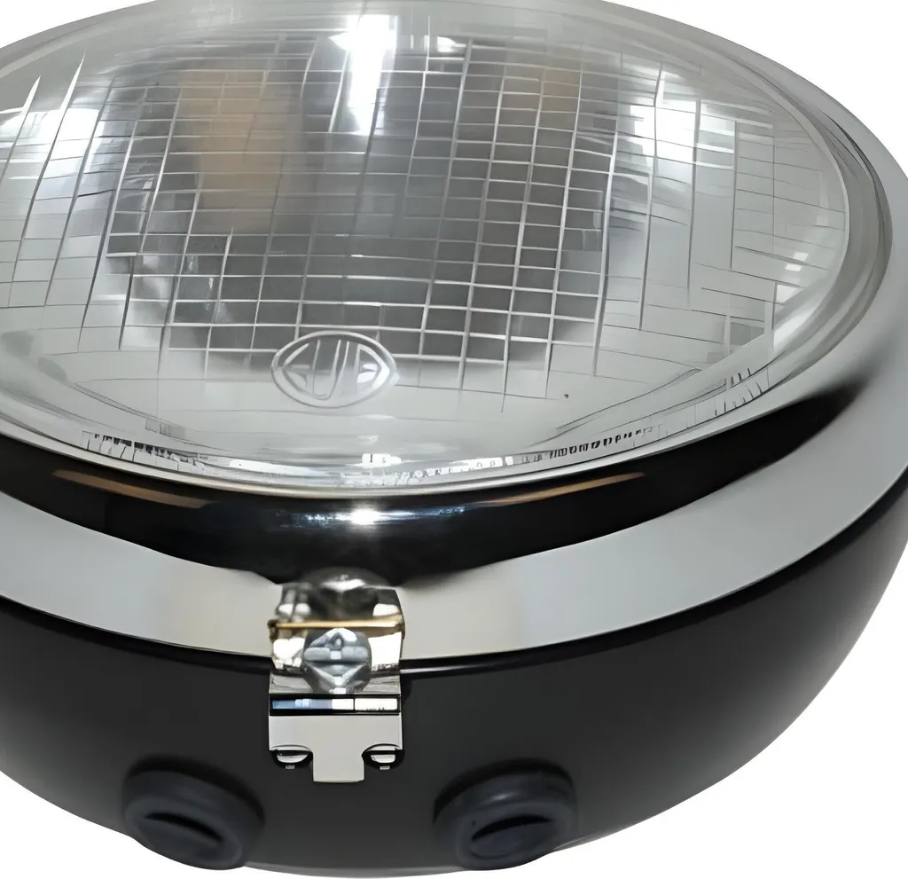Phare Avant Rond 170 Noir pour Kreidler Florett 517 et Modèle 529