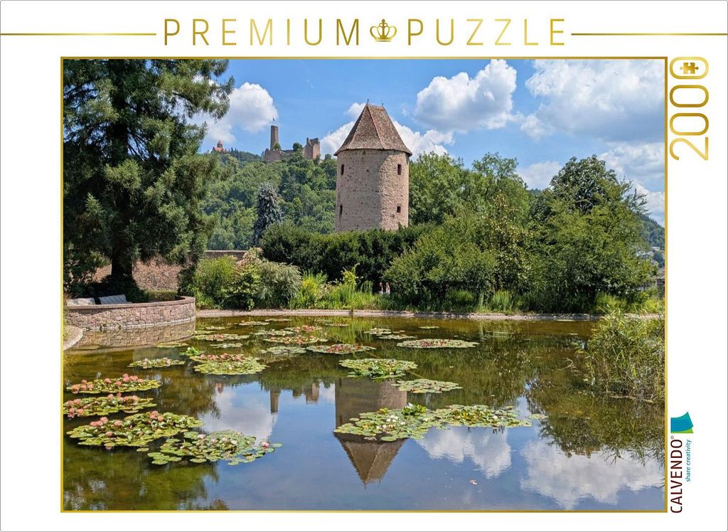 CALVENDO Puzzle Ein Motiv aus dem Kalender Weinheim im Herzen der Bergstraße | 2000 Teile Lege-Größe 90x67cm Foto-Puzzle für glückliche Stunden