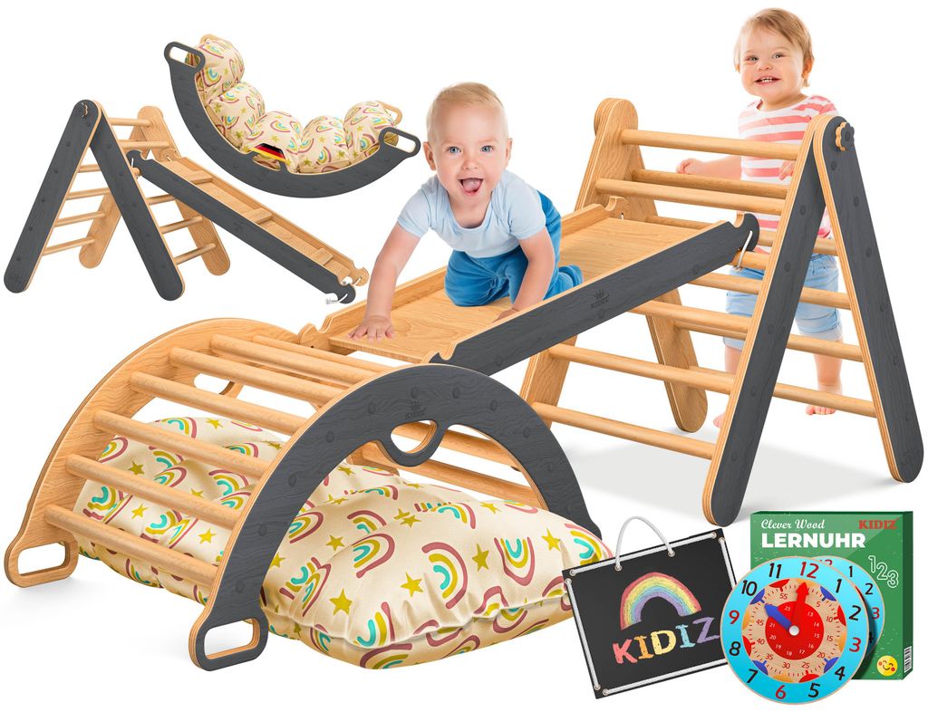 KIDIZ® Structure d'escalade Montessori « Triangle Image du produit 