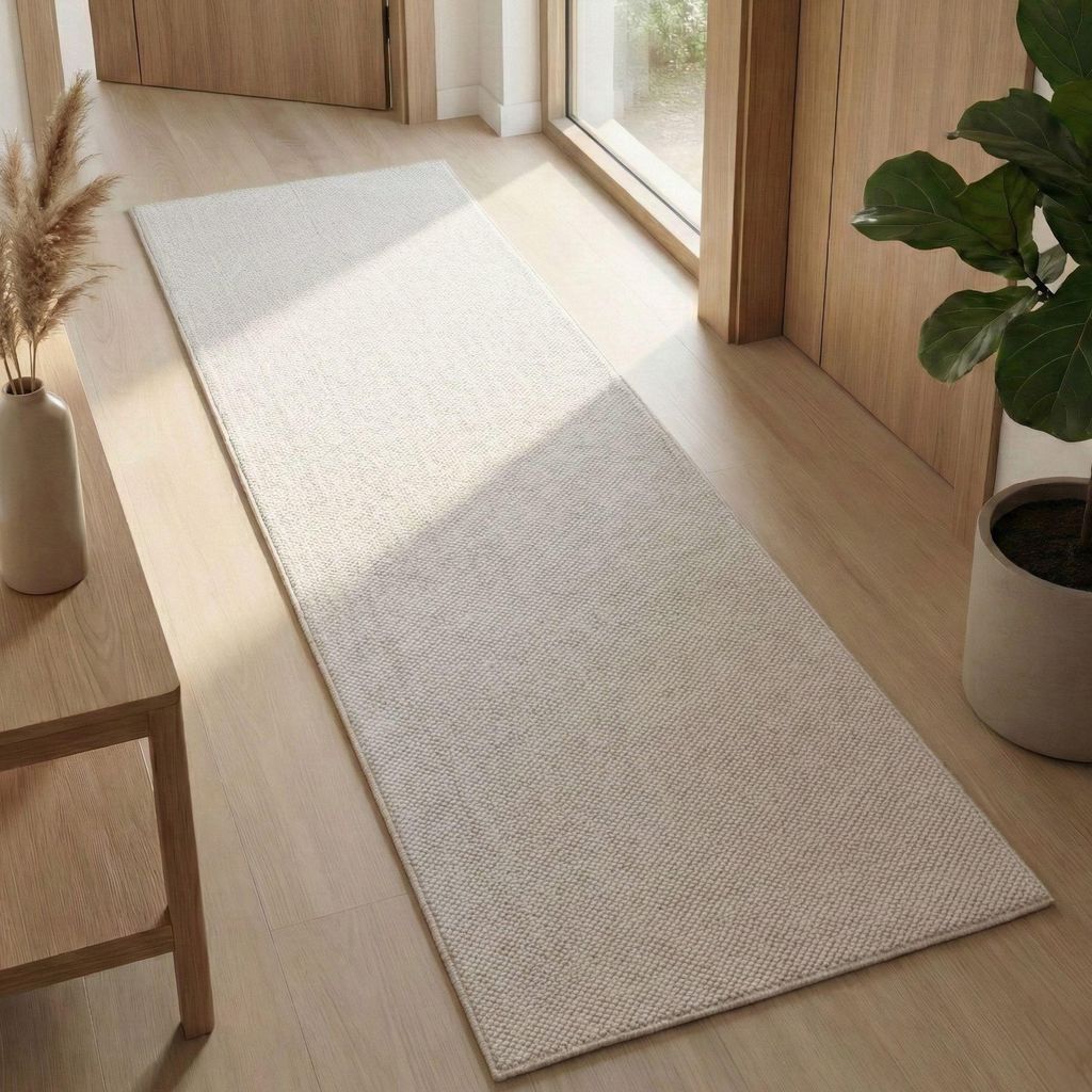 Carpetsale24 Teppich Wohnzimmer Einfarbig Bouclé Produktbild 