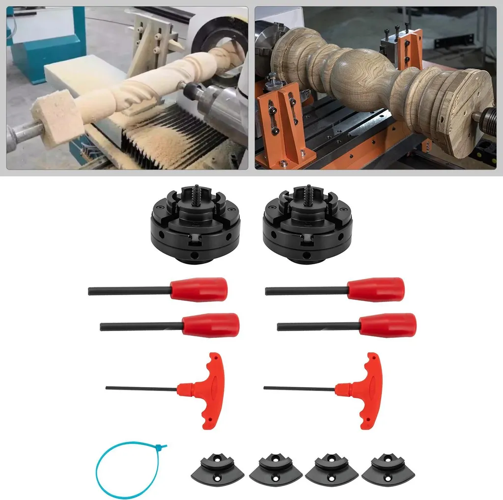 Mandrin pour tour à bois M18 x 2,5 mm idéal pour création de bols 10cm