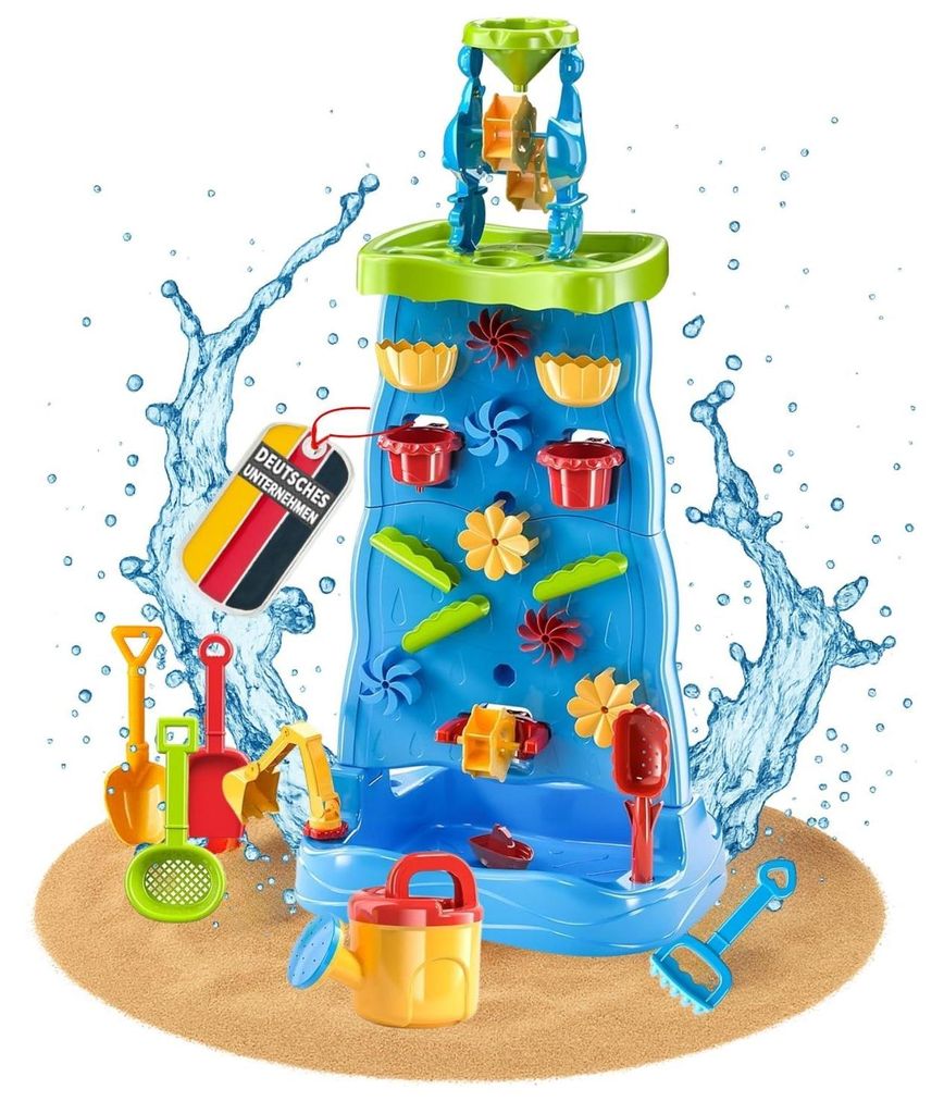 Coemo Wasserspieltisch TOJA Spieltisch mit zwei Spielebenen Produktbild 