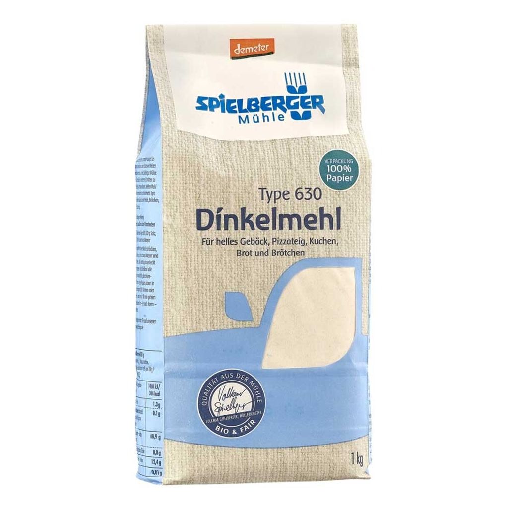Spielberger Dinkelmehl Type 630 Demeter 1kg Produktbild 