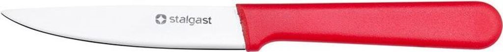 Stalgast Schälmesser, HACCP, Griff rot, Edelstahlklinge 9 cm