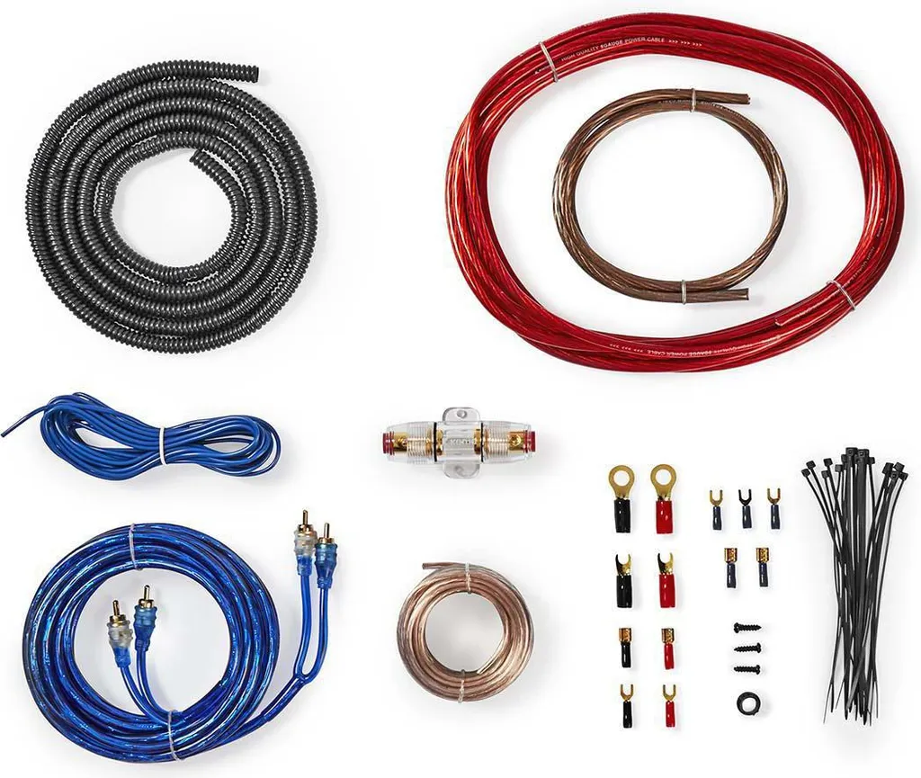 Kit Connettori Audio Auto 800W Placcato Oro | Qualità Professionale