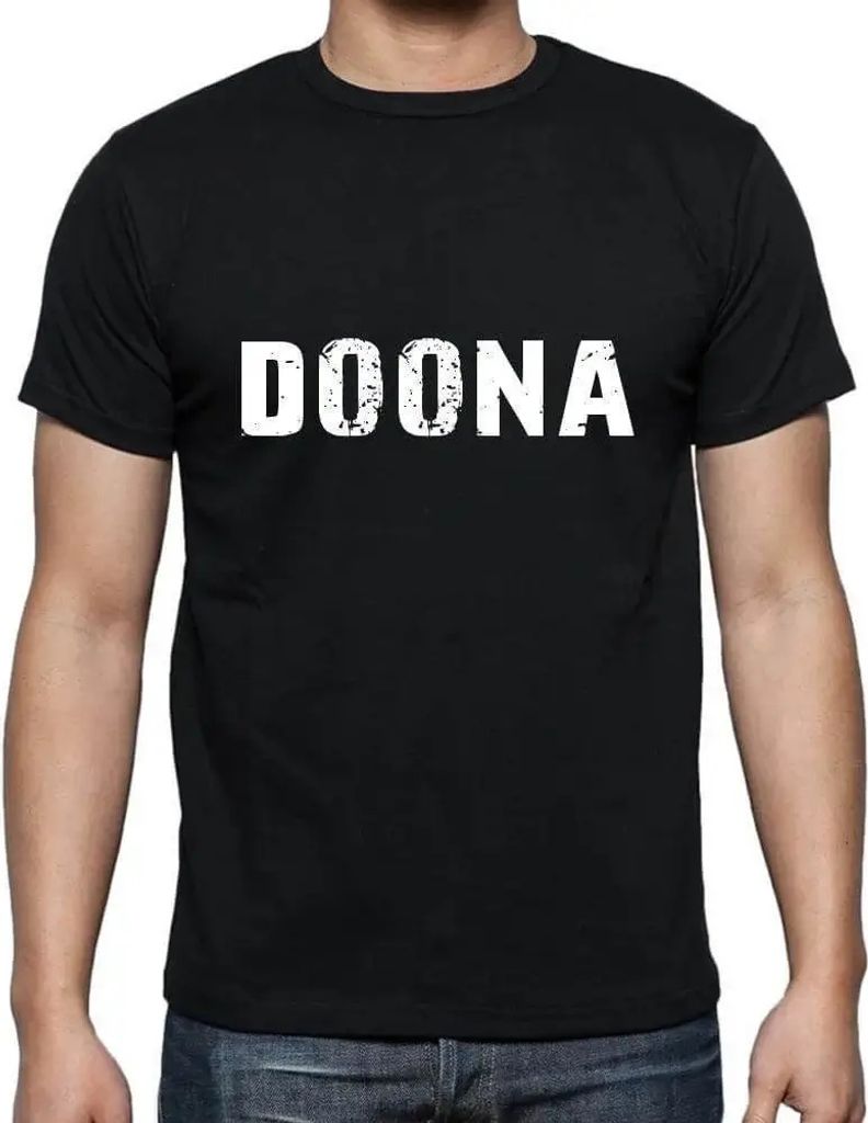 Herren Grafik T-Shirt Doona Öko-Verantwortlich Vintage Jahrgang Kurzarm Lustige Druck Geburtstag Geschenk Mann
