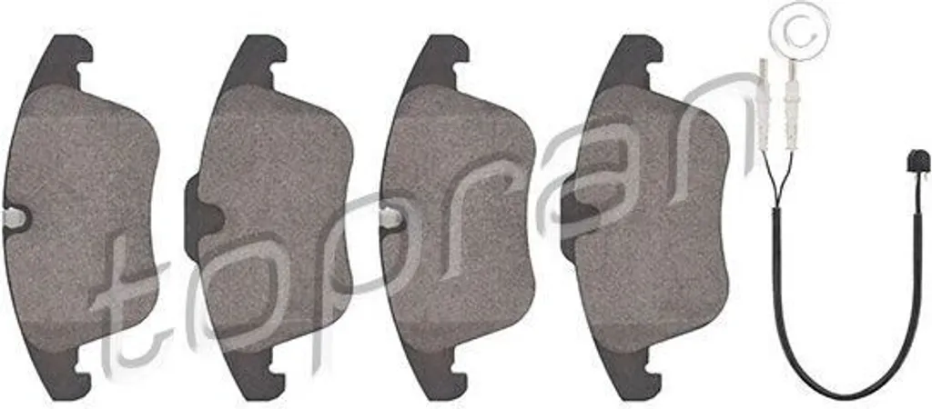 Plaquettes de frein avant pour remplacement d'origine Peugeot 407 SW