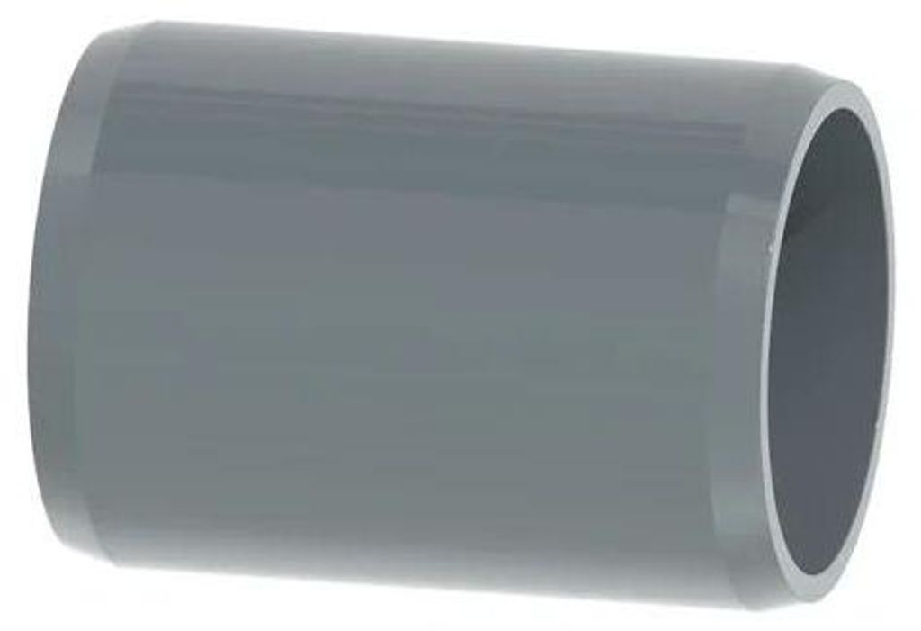 Georg Fischer GF Doppelnippel PVC-U, d 20, 1 Stk.