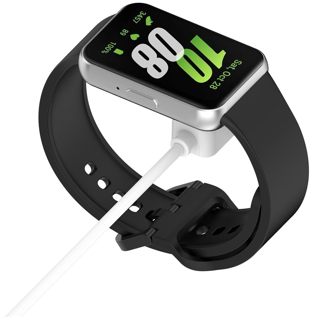 Câble De Charge Avec Support Pour Huawei/Honor Band - Compatible Band 10, 9, 7, 6 Et Oppo Band 2 - Noir - 8