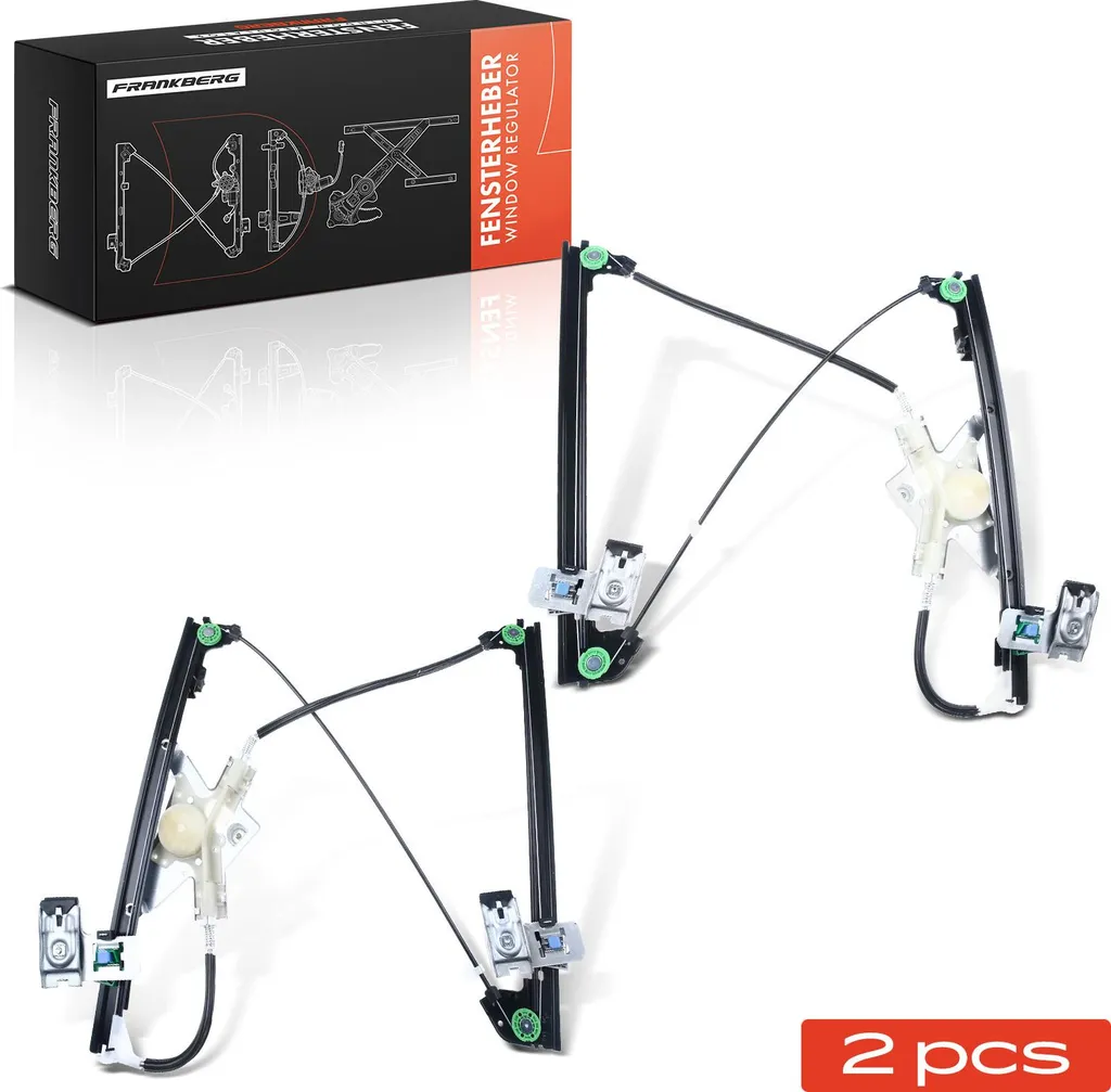 Mécanisme de Lève-vitre Électrique Avant pour VW Polo Caddy Seat 6K - 2pcs