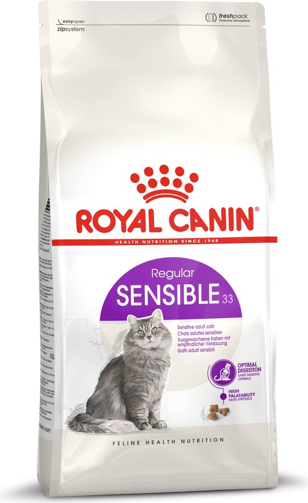 Royal Canin Feline Sensible 33, Adult, 2 kg Produktbild 