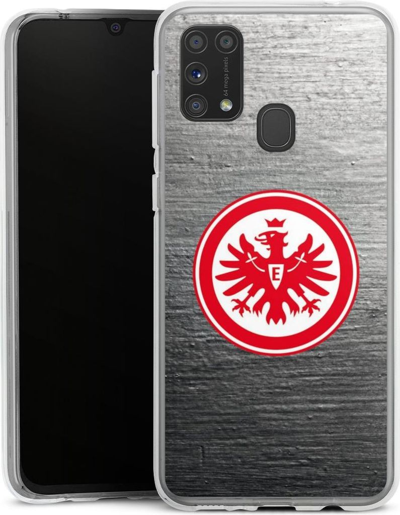 DeinDesign Handyhülle für Samsung Galaxy M31 Silikon Hülle Case Smartphone Schutzhülle Eintracht Frankfurt Logo SGE