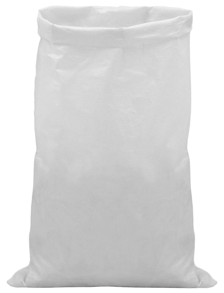 vidaXL Gewebte Säcke 10 pcs Weiß 65 x 105 cm PP