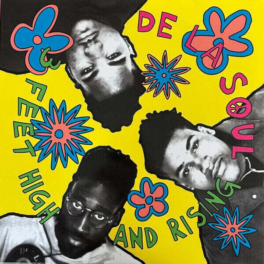 Double Vinyle De La Soul 3 Feet High And Rising Coloris Jaune Opaque