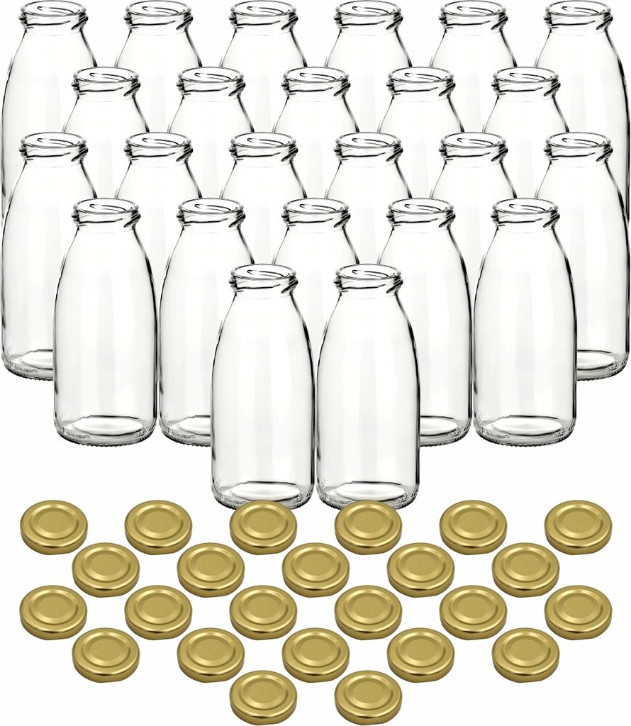 set di 24 bottiglie di succo da 250 ml con tappo a vite Immagine del prodotto 