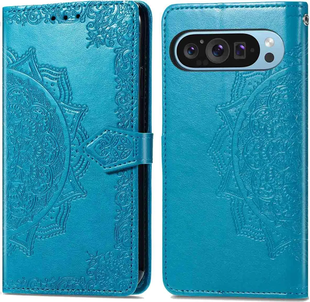 Custodia Mandala Google Pixel 9 Pro XL imoshion Turchese | Cover a Libro