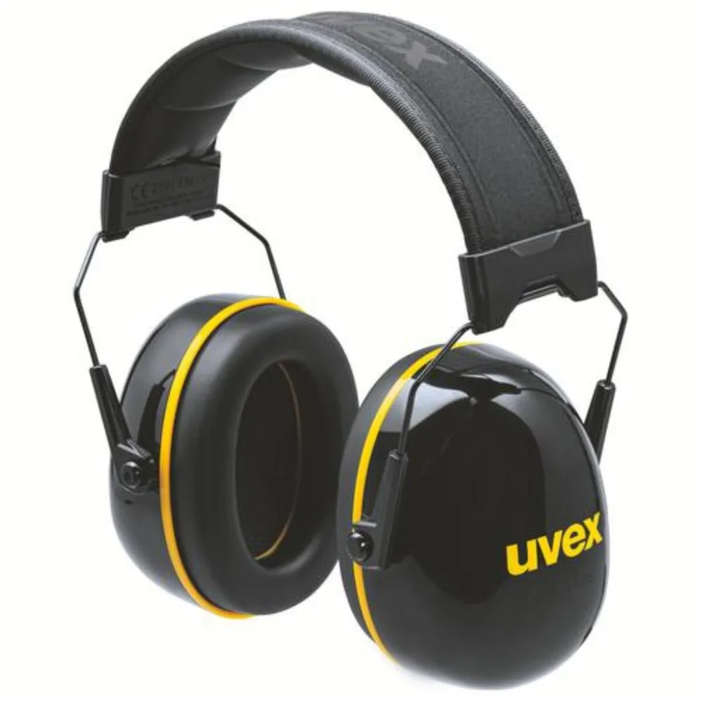Uvex K20 Casque de Protection Isolation Acoustique SNR 32dB Ajustable