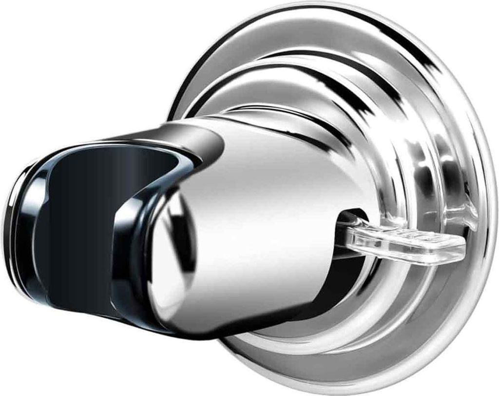 Duschkopfhalter, Handbrausehalter mit starkem Vakuum-Saugnapf, universell verstellbarer Duschhalterungs-Saugnapf, abnehmbarer, wandmontierter Saugn...