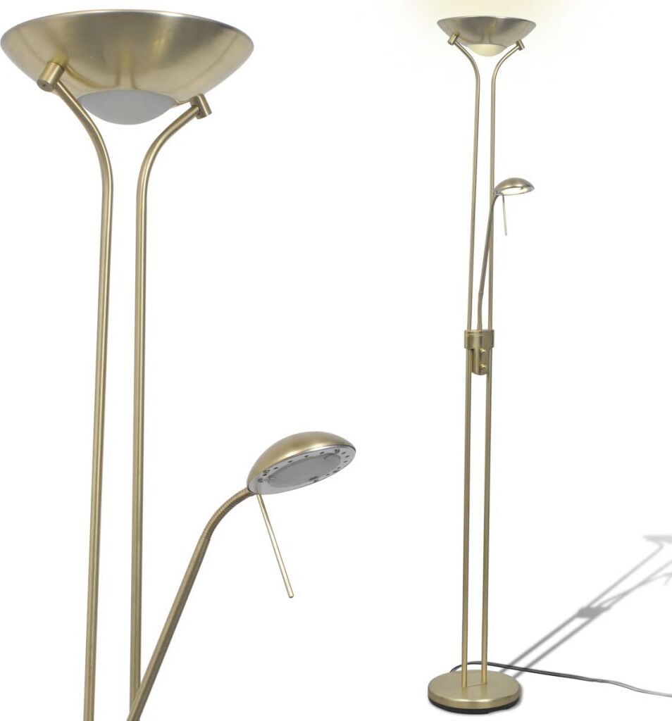 vidaXL Lampada da terra LED dimmerabile 23 W Immagine del prodotto 